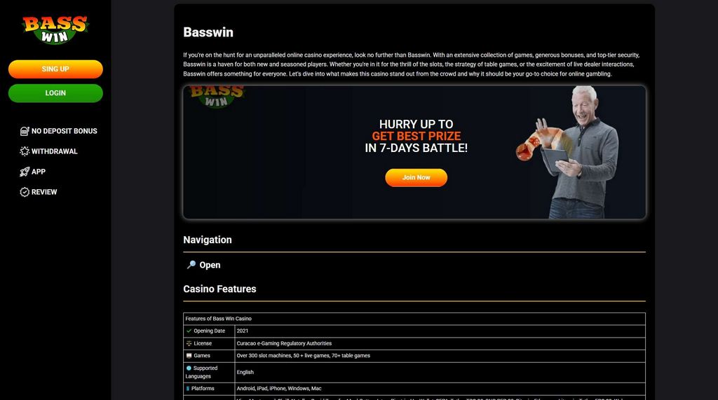 The Online Game Library at Bass Win Gambling Establishment
